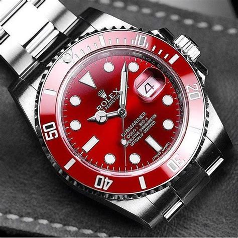 rolex submariner replica red face|rolex red dial submariner.